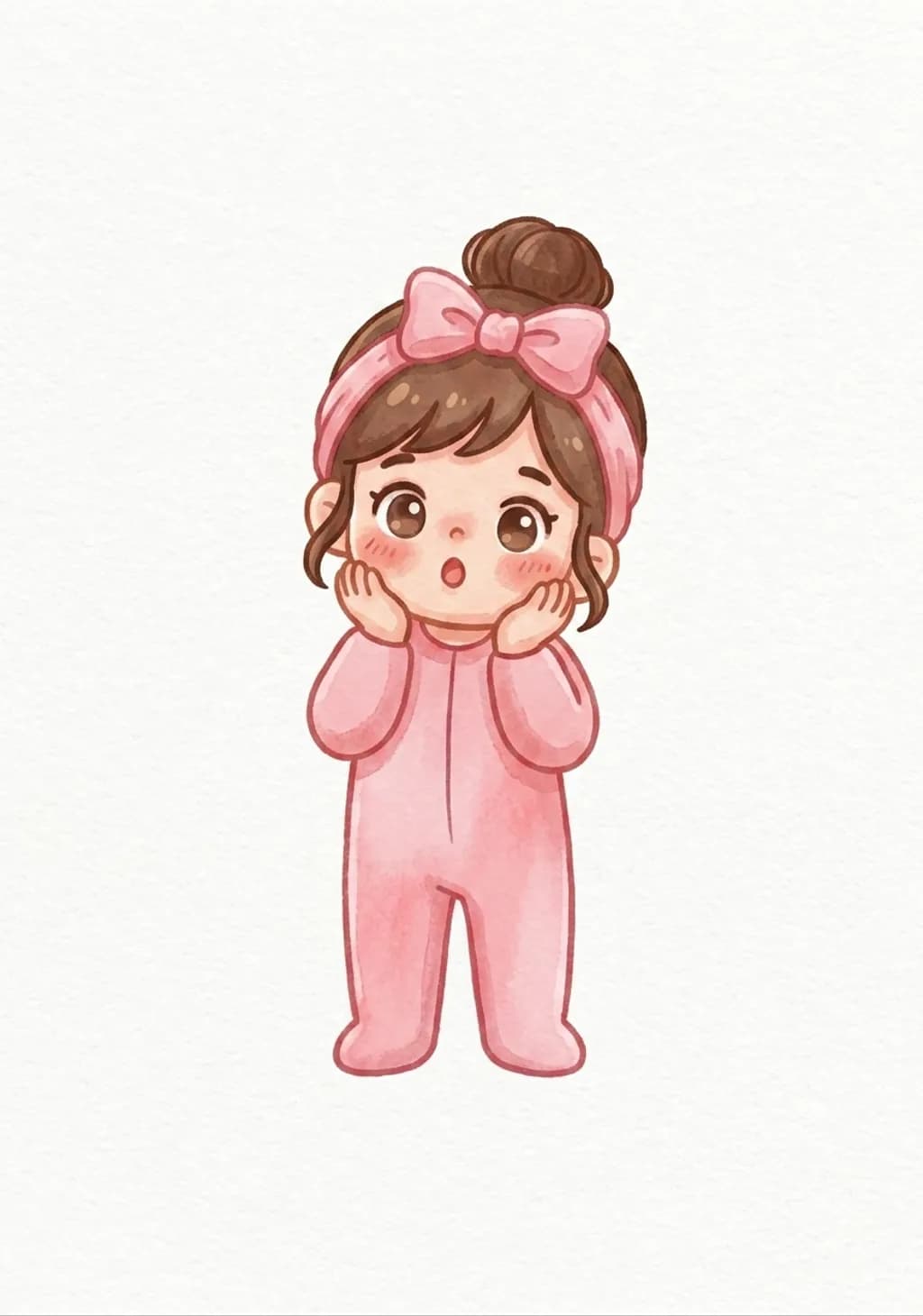 Surprised Toddler Girl
