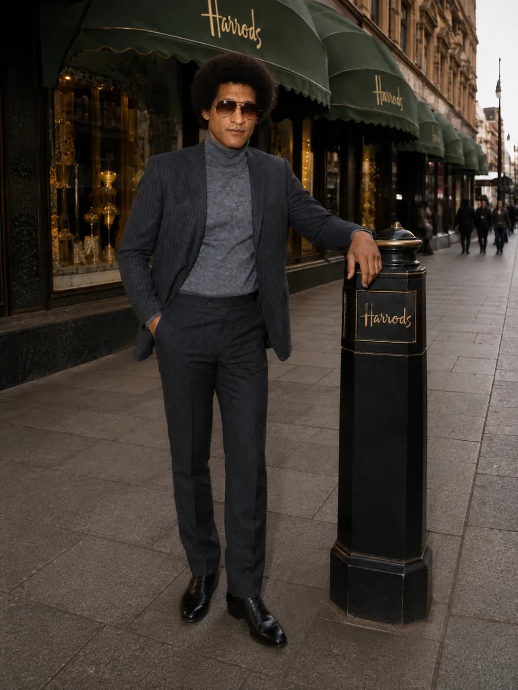 Street Style at Harrods