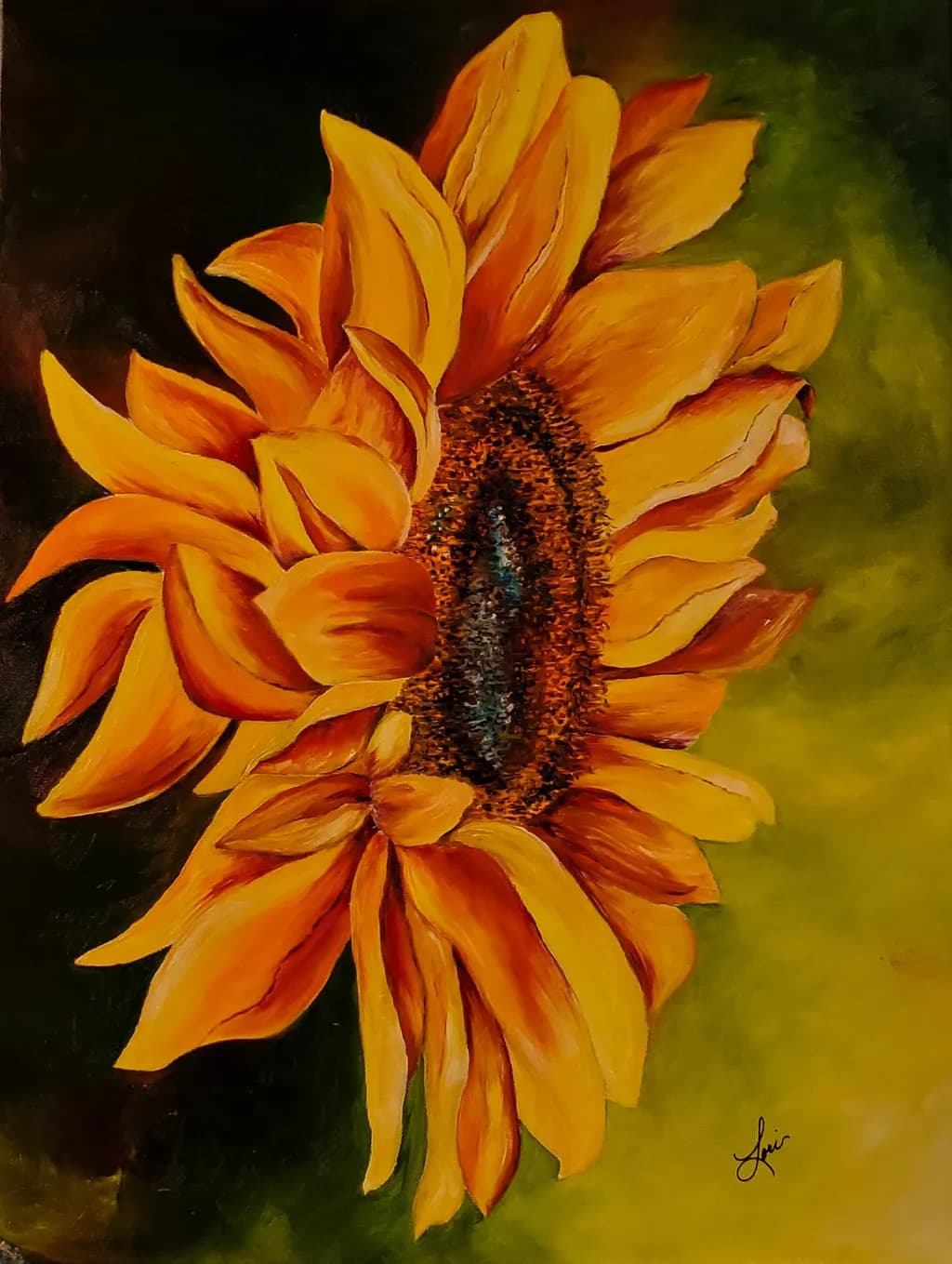 Sunflower Close-Up