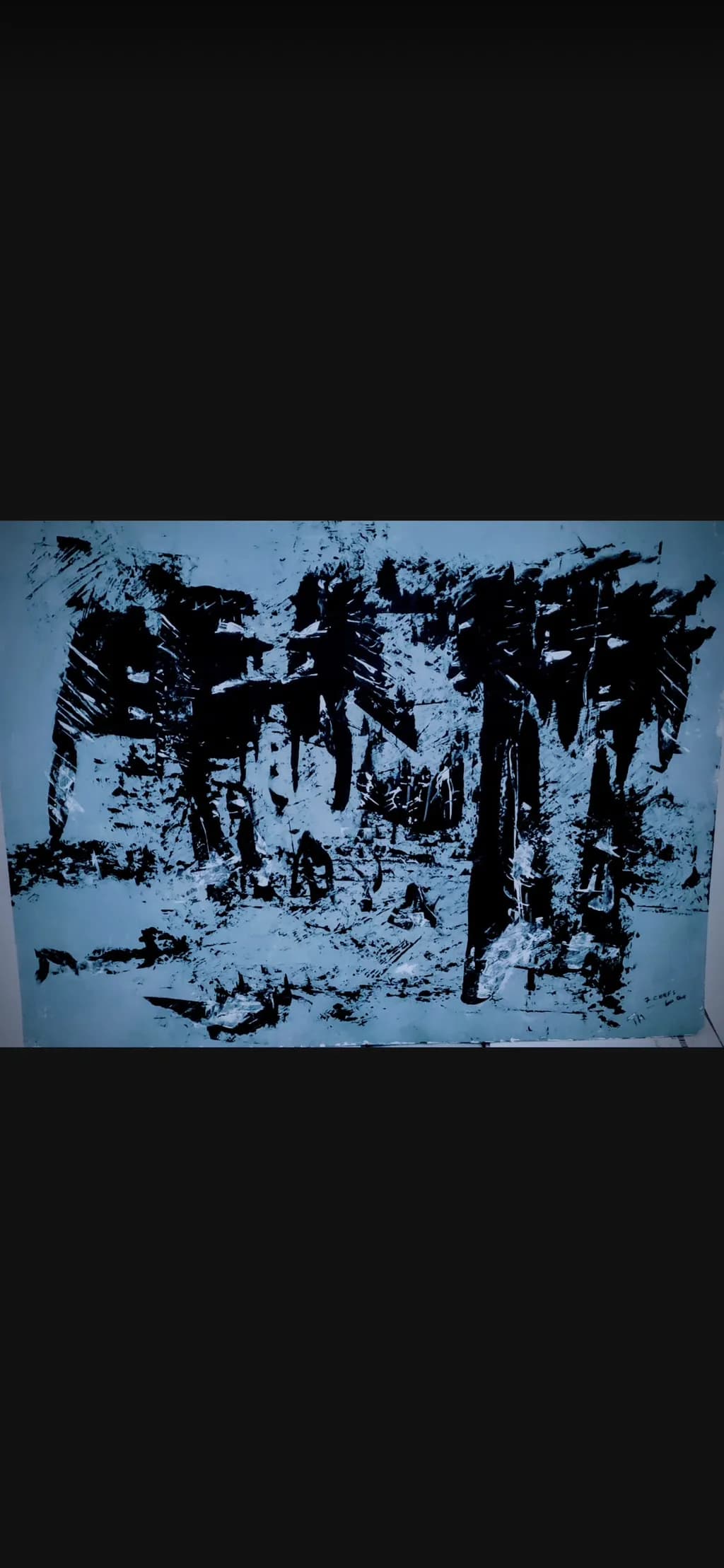 Abstract Forest Silhouettes