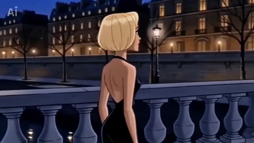 Paris Night Bridge