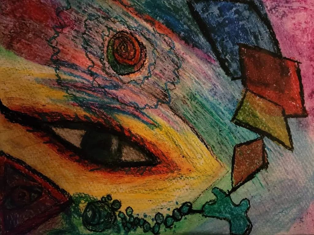 Abstract Eye Spiral