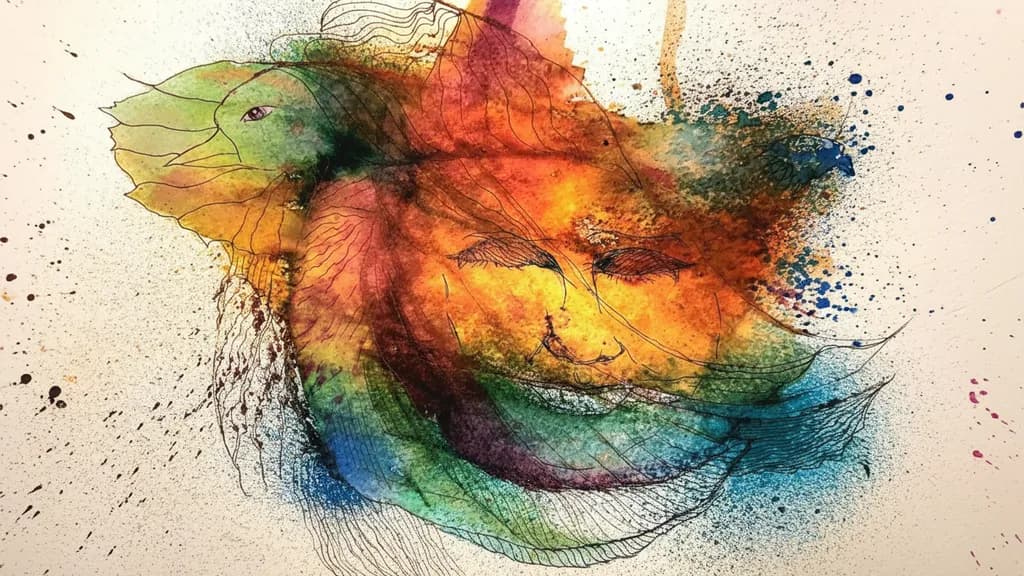 Bird and Face Fusion