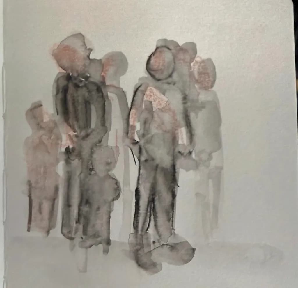 Blurred Gathering