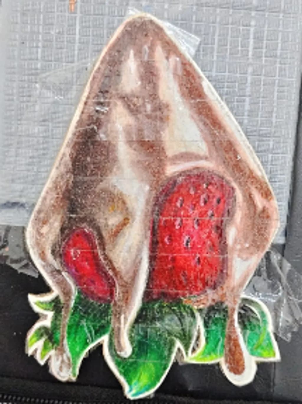 Strawberry with Chocolate Drip