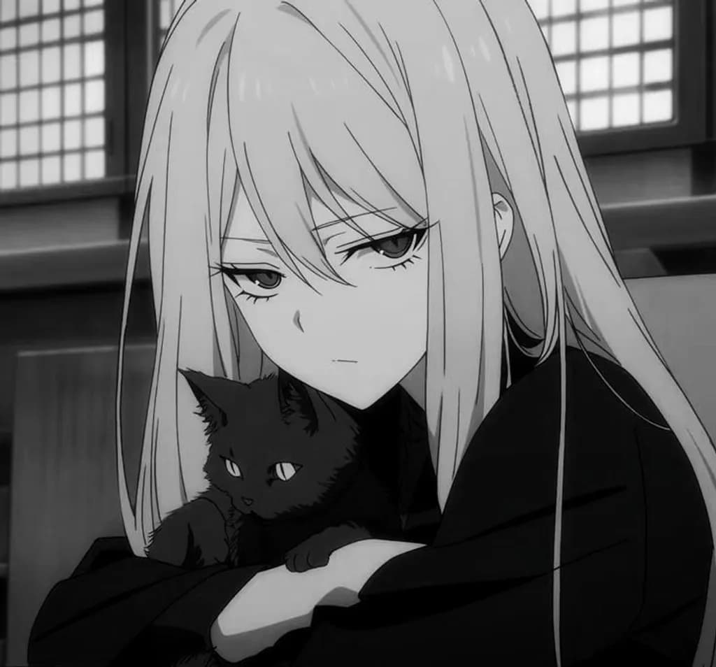 Black Cat Embrace
