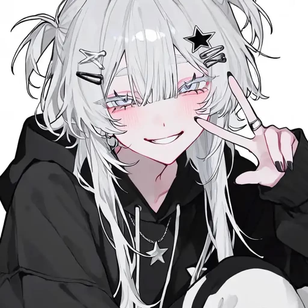Starry Peace Sign