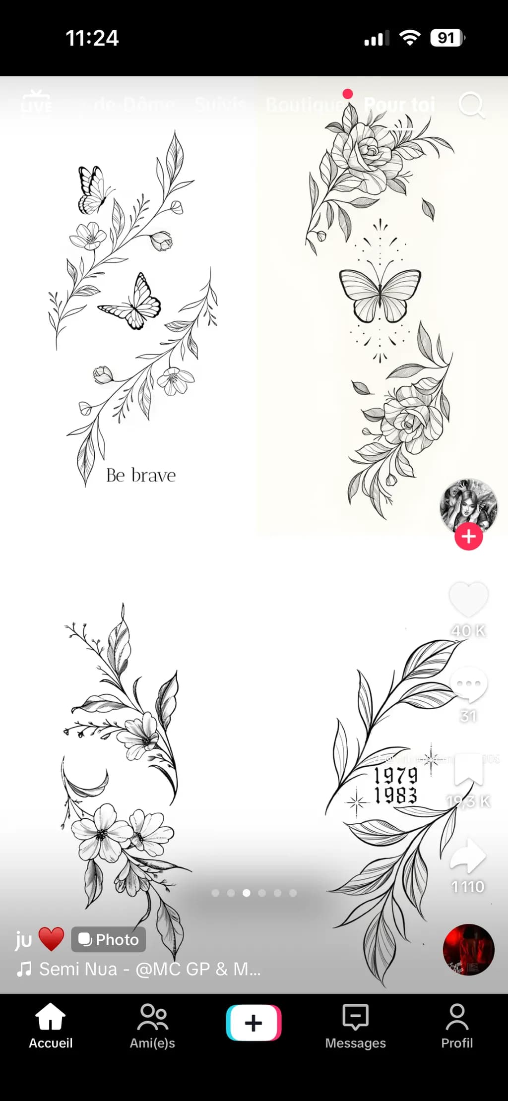 Floral Butterfly Harmony