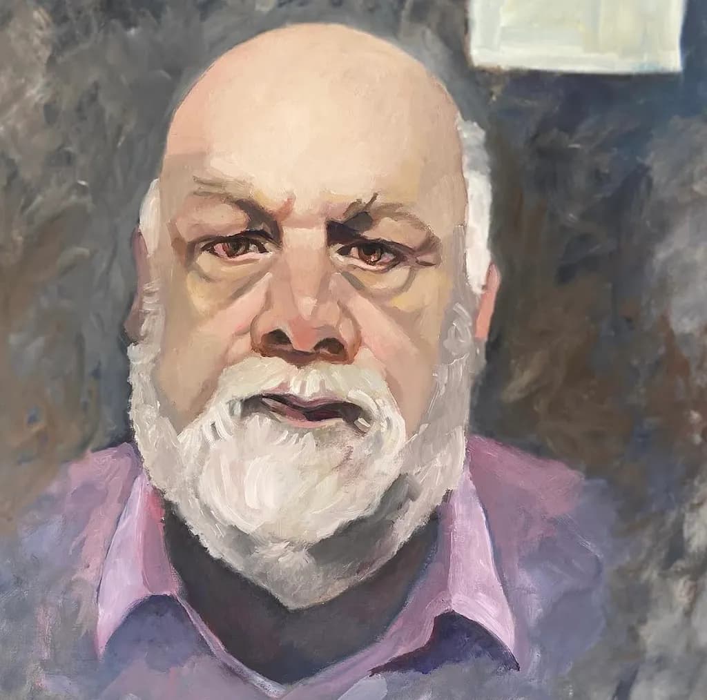 White Beard Portrait