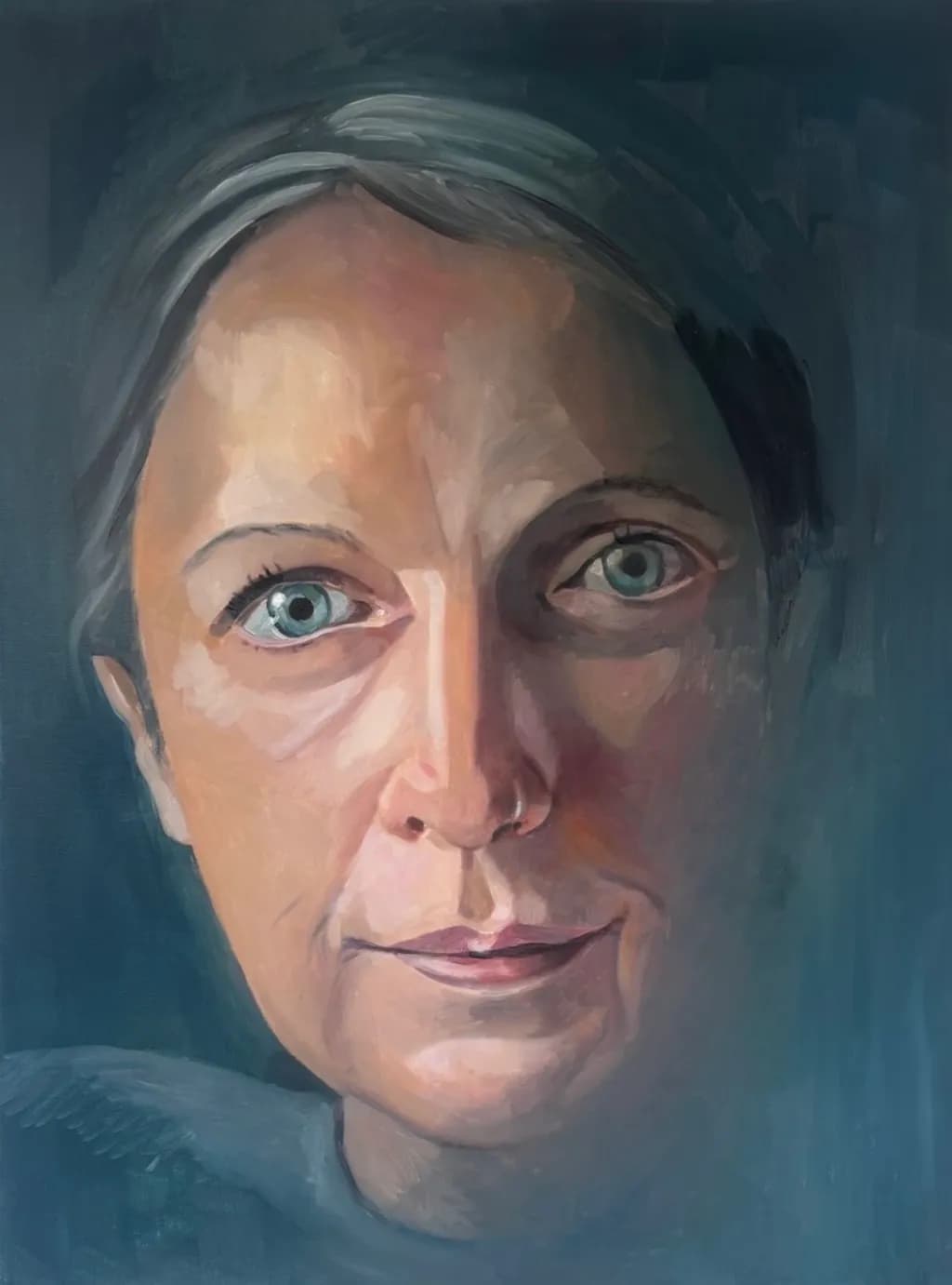Detailed Portrait Close-up