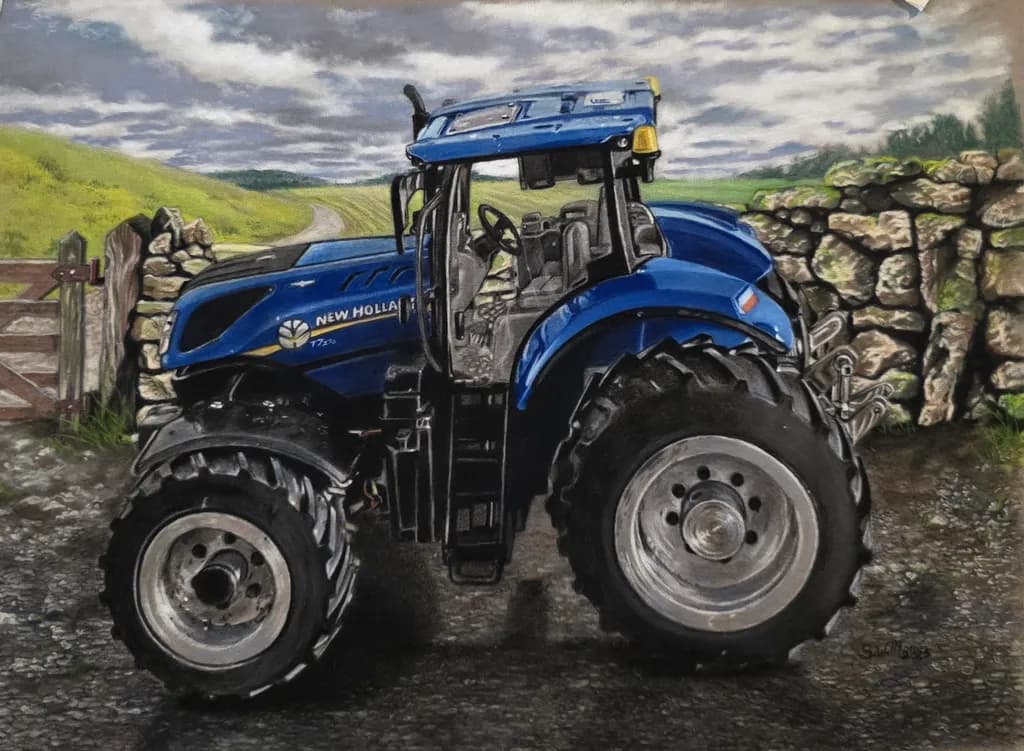 Blue Tractor Country