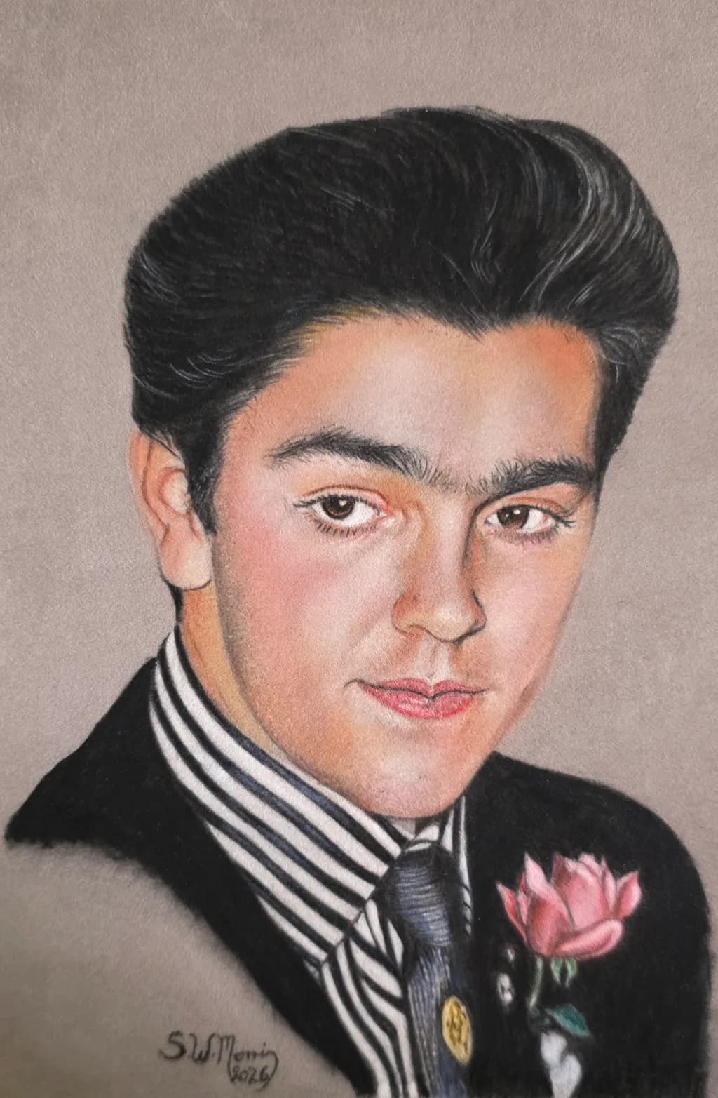 Rose-Lapel Portrait