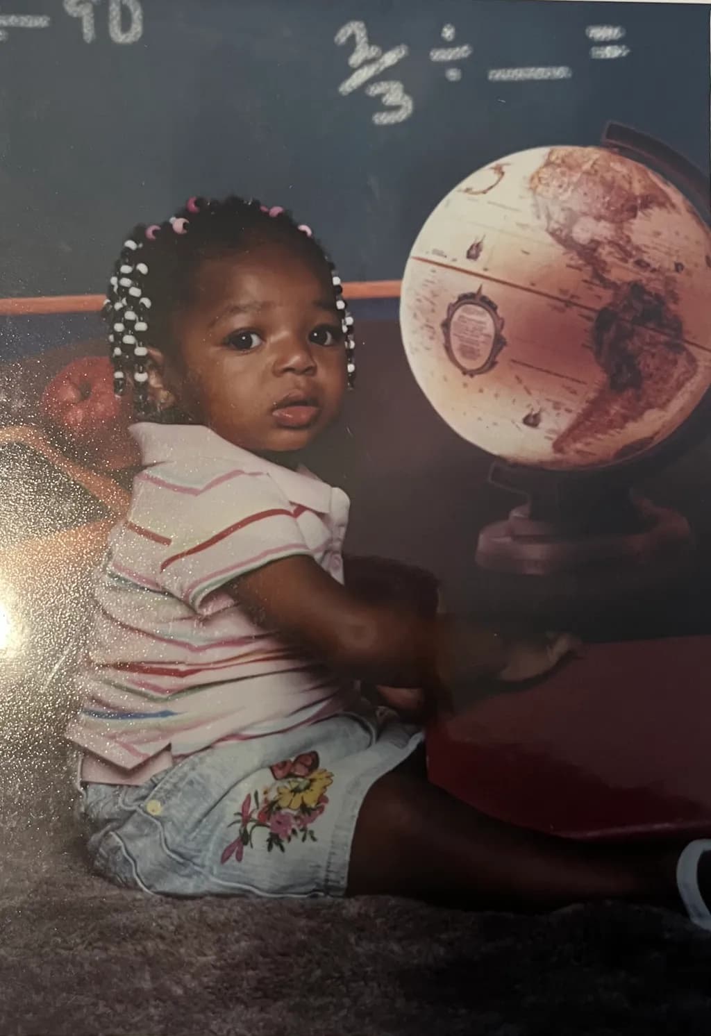 Child and Globe