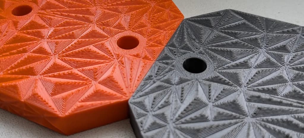 Hexagonal Fractal Relief Panel