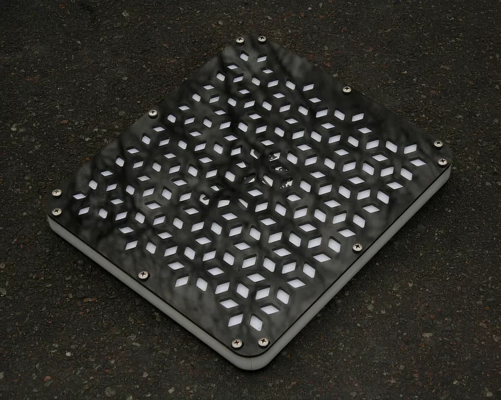 Diamond Lattice Vent Panel