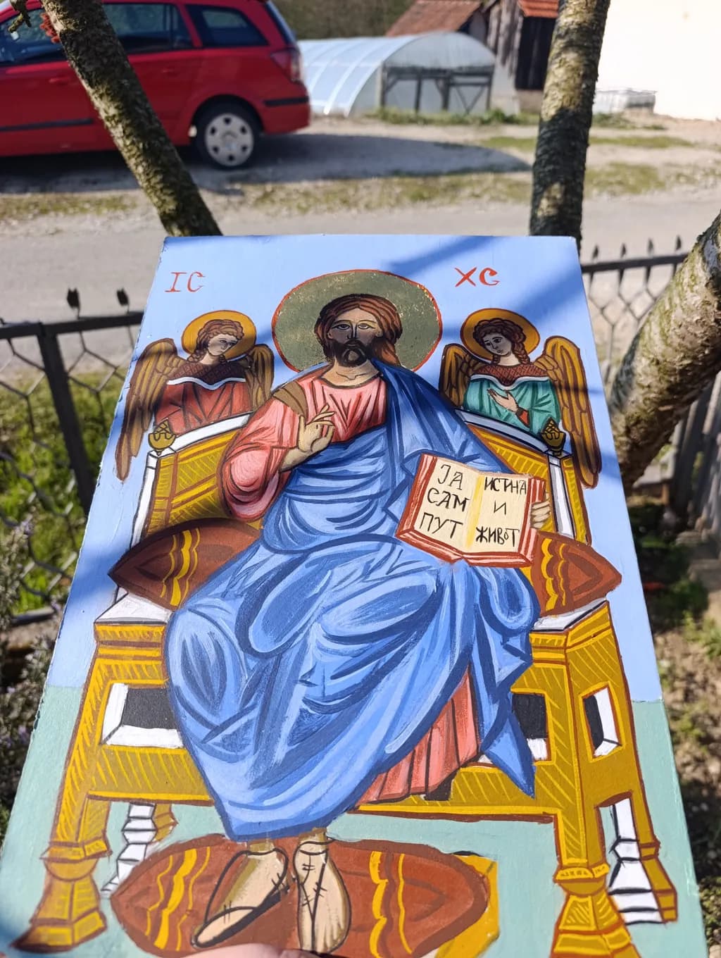 Inbound Icon Painting