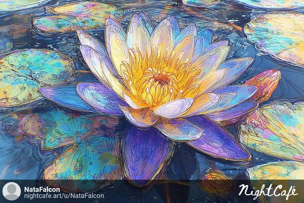 Water Lily Glow
