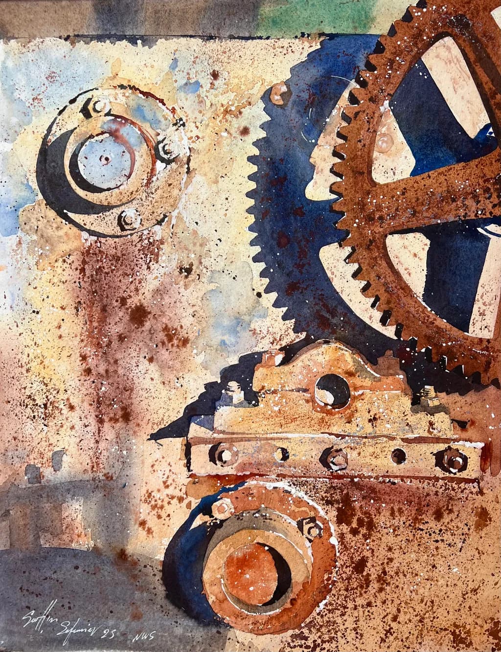 Rusty Gears Mechanism