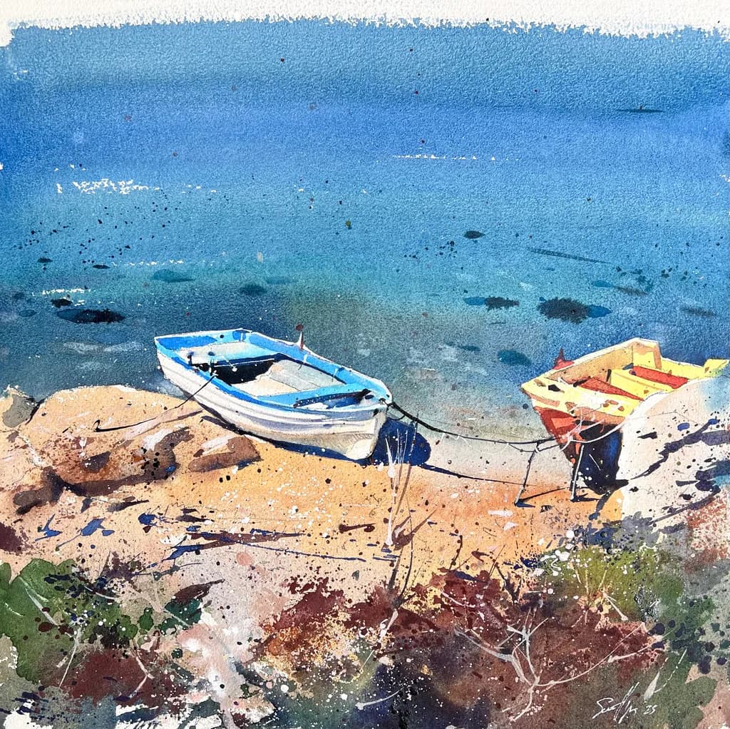 Boats on Shore