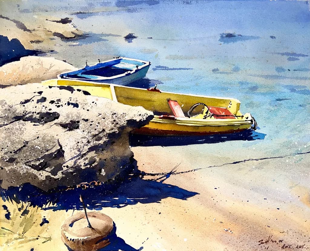 Boats by the Shore