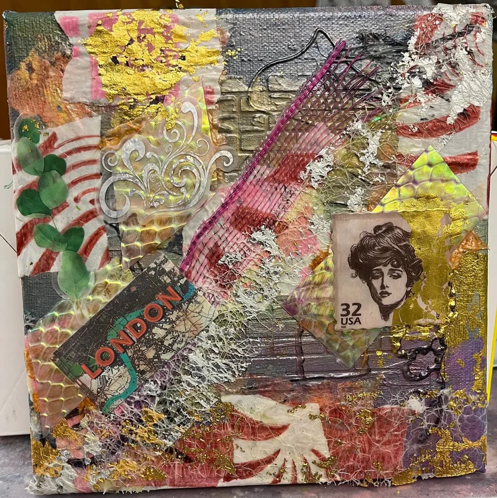 Layered Urban Collage