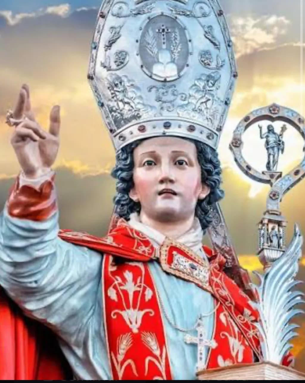 Saintly Bishop Portrait