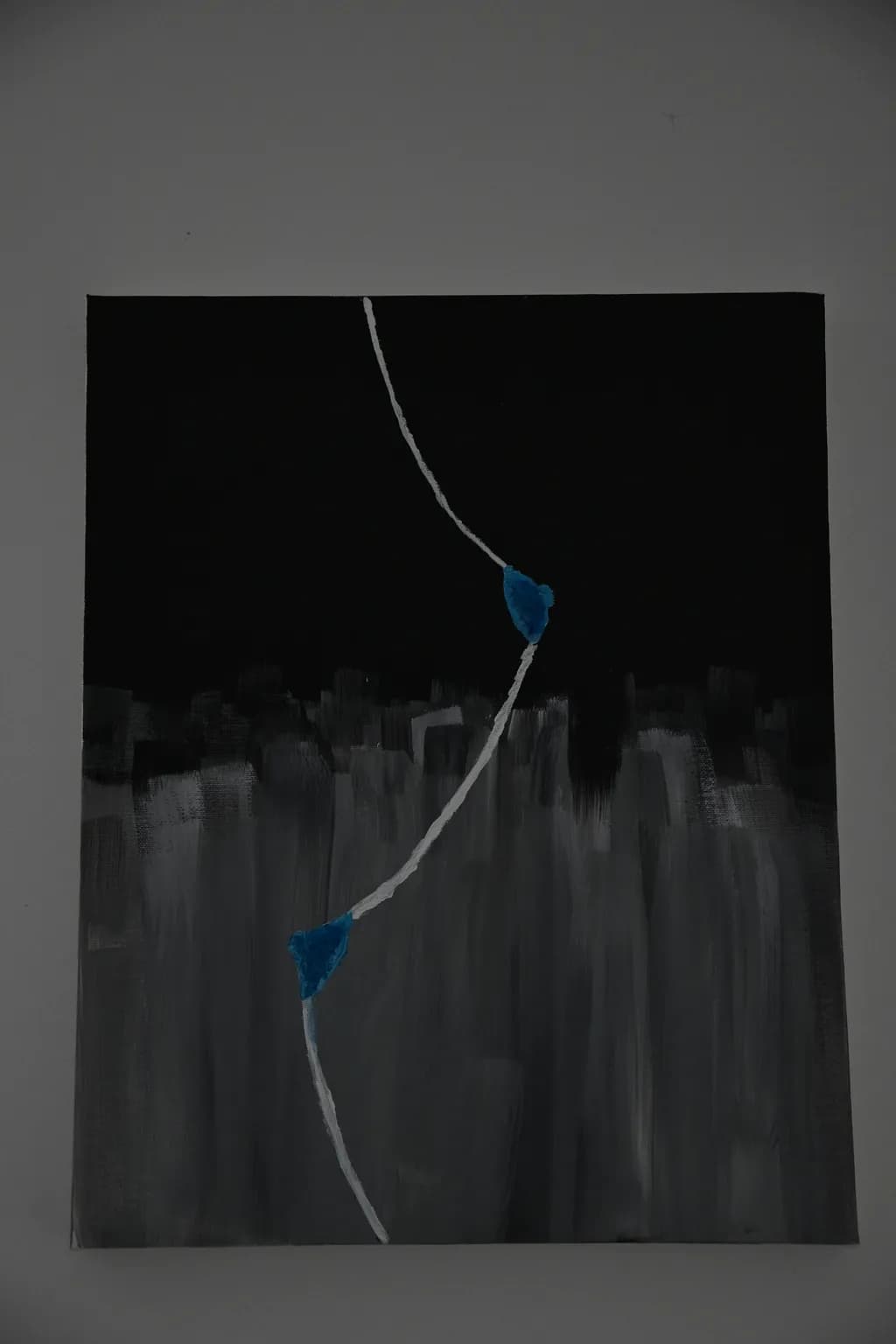 Blue Thread Abstract
