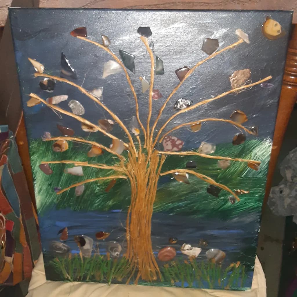 Stone Leaf Tree