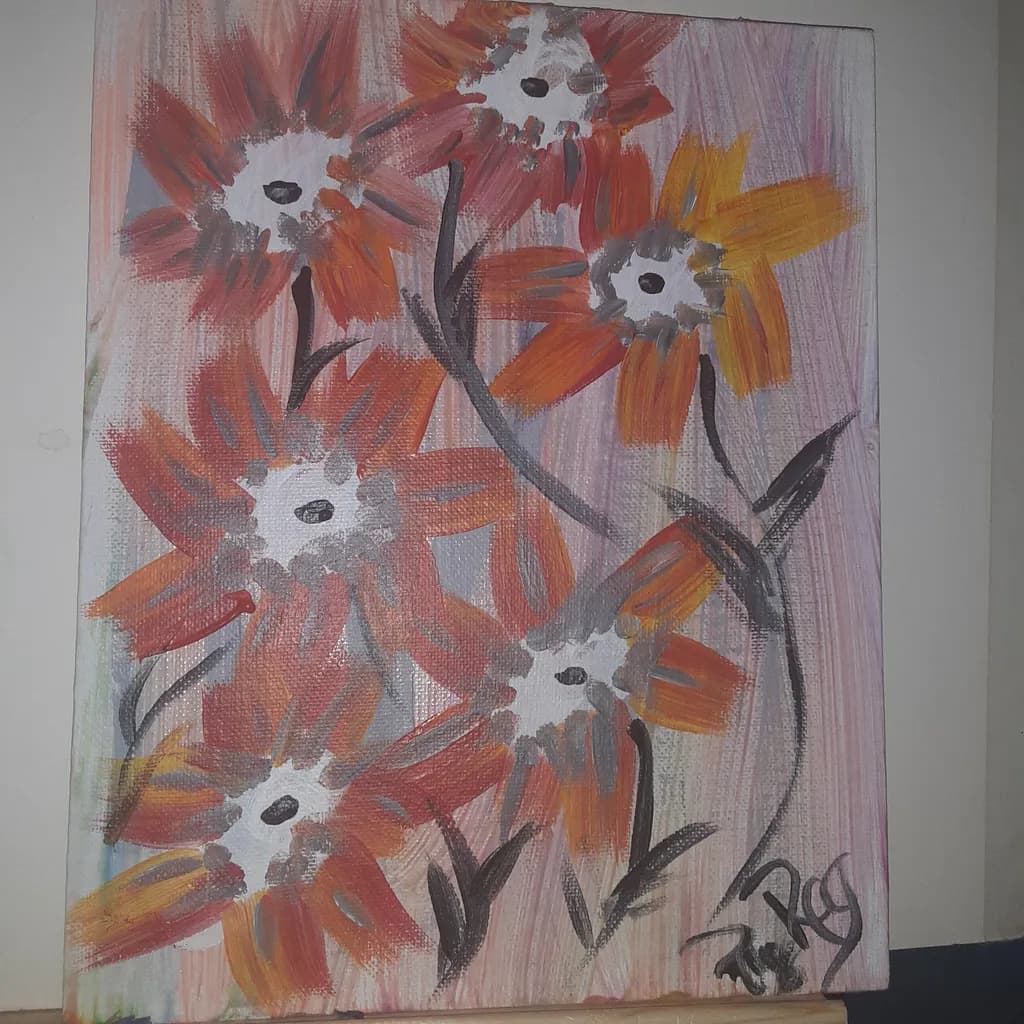 Orange Daisy Bloom