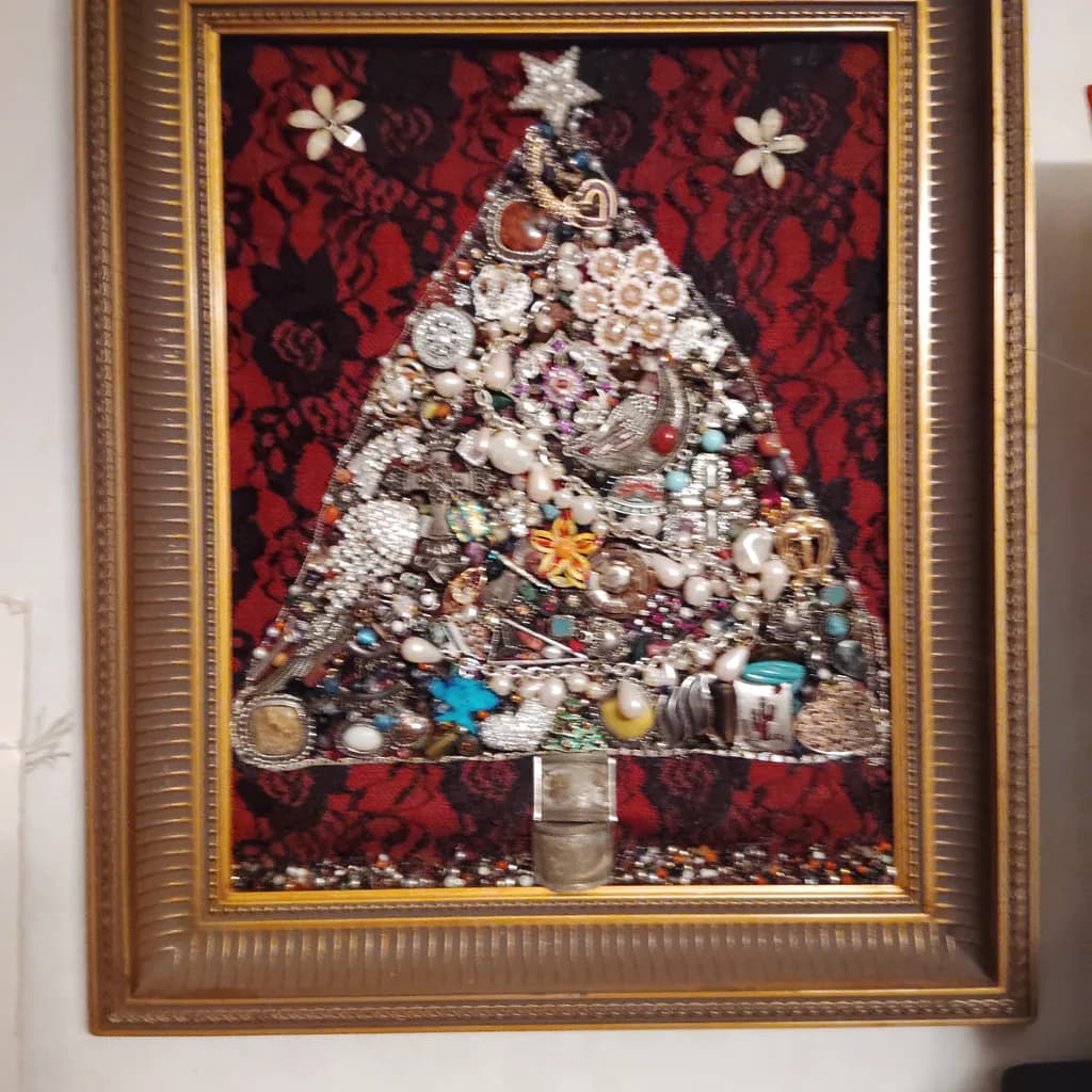 Jeweled Christmas Tree