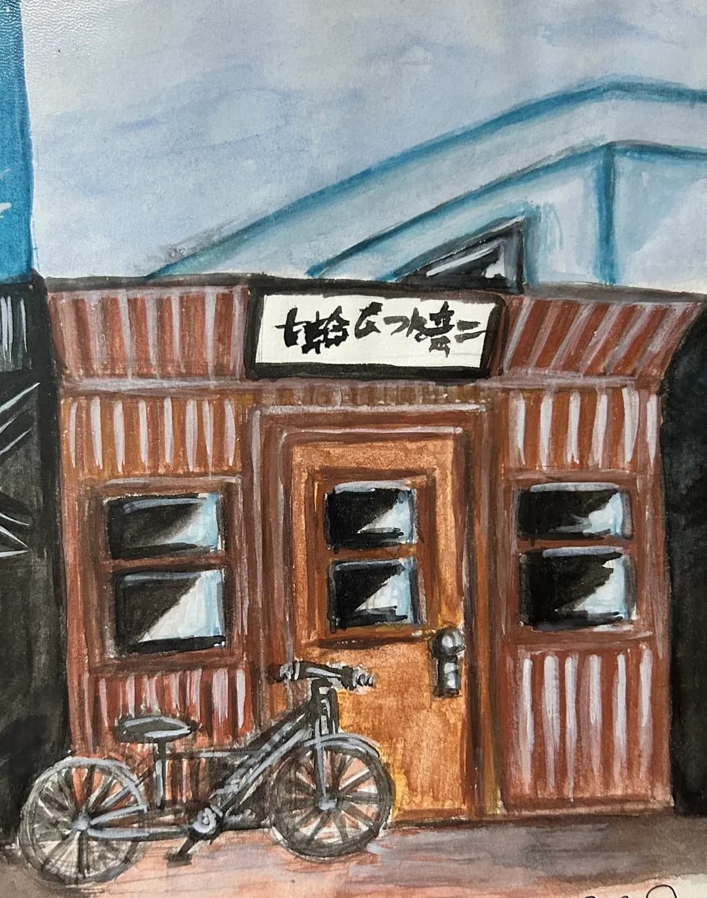 Bicycle Outside Building