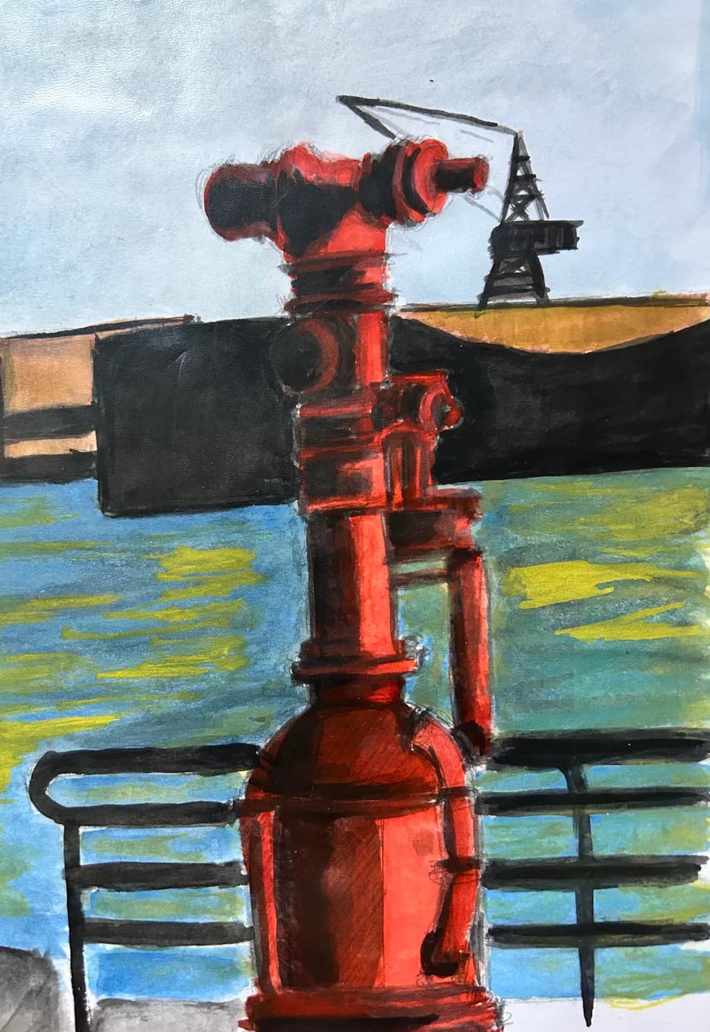 Waterfront Fire Hydrant