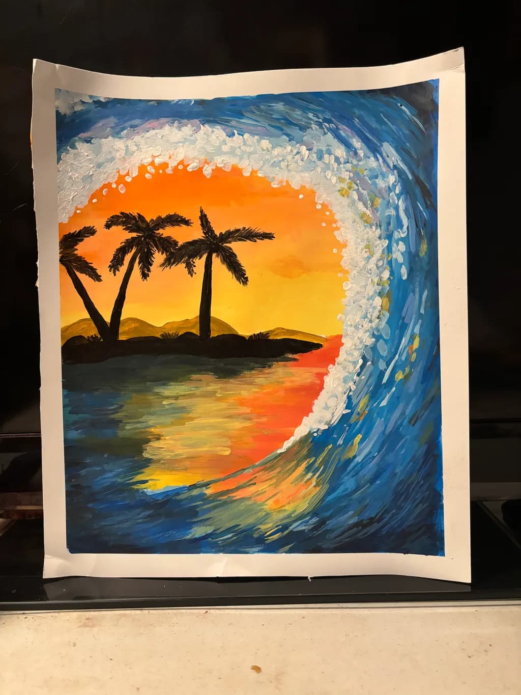 Tropical Sunset Wave