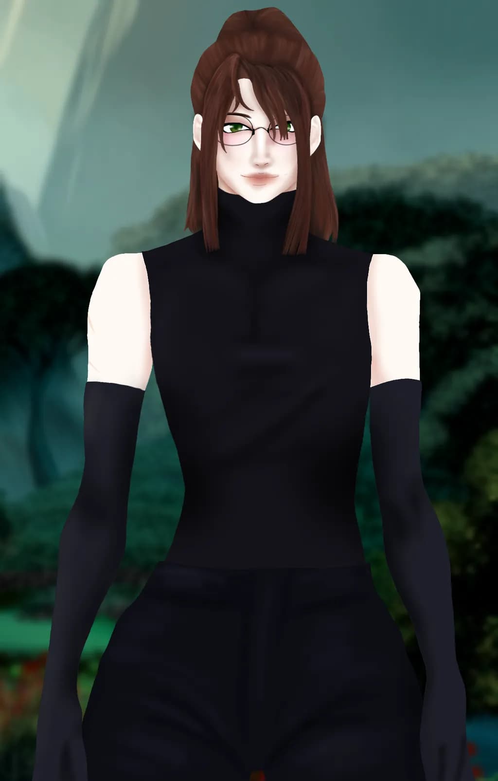 Glasses in Black Elegance