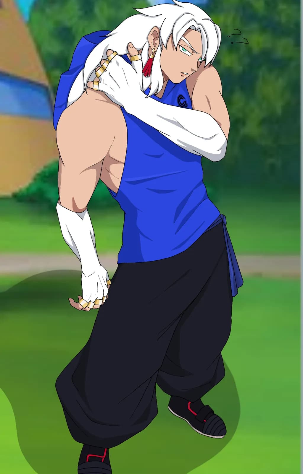 White-Haired Fighter