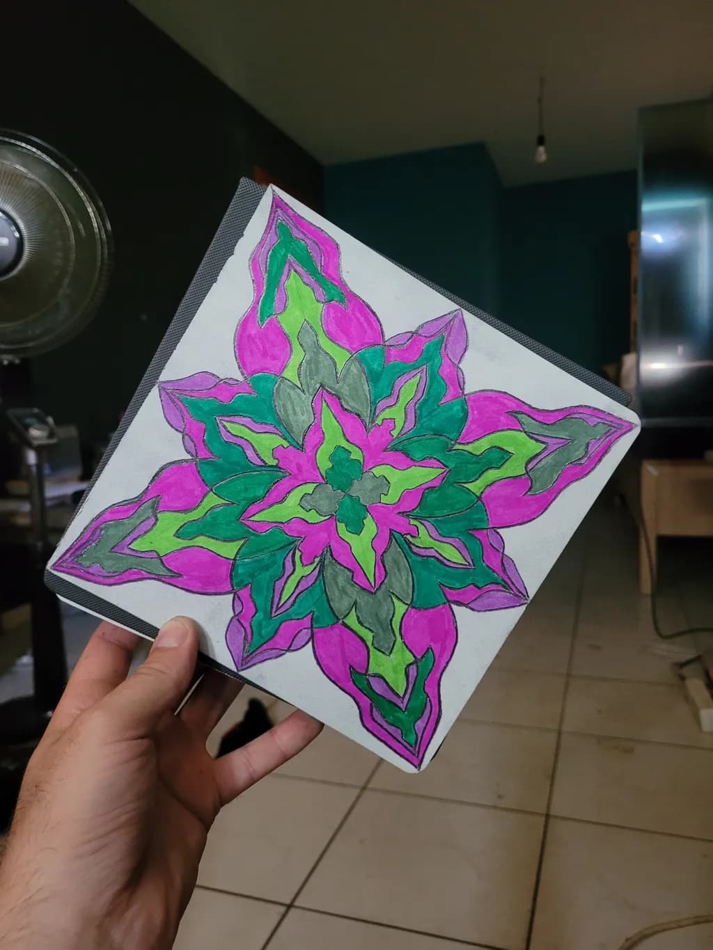 Floral Symmetry Design