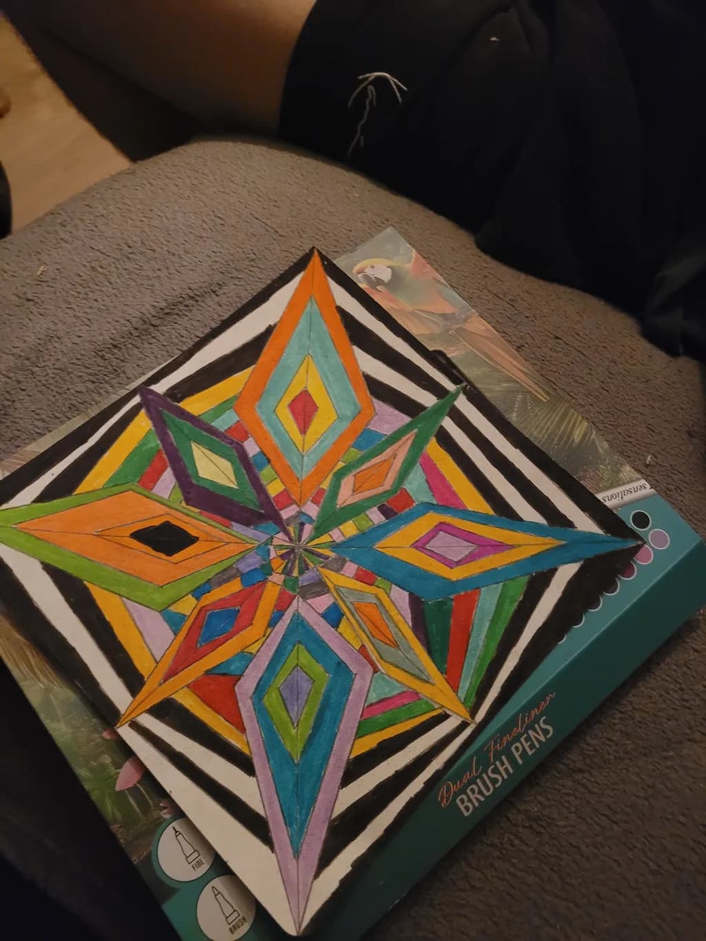 Geometric Star Pattern