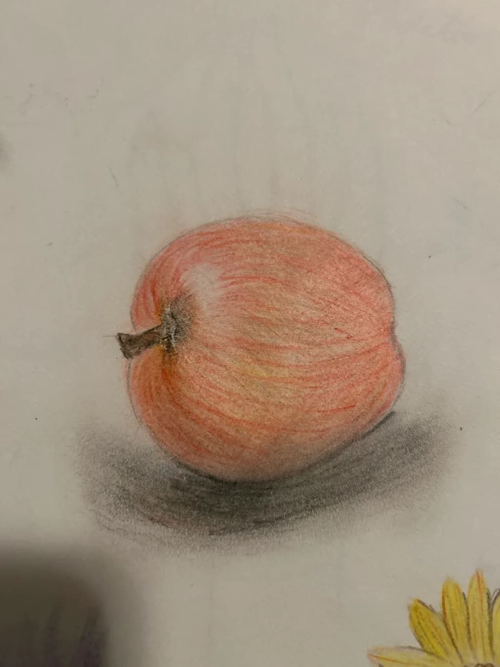 Peach with Shadow