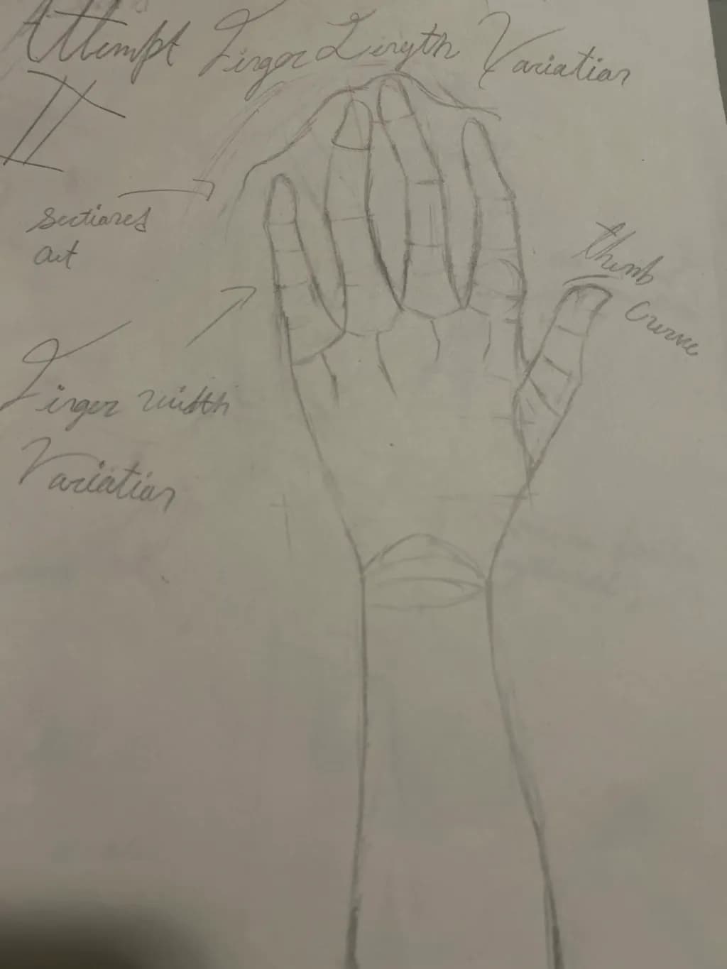 Hand Anatomy Study