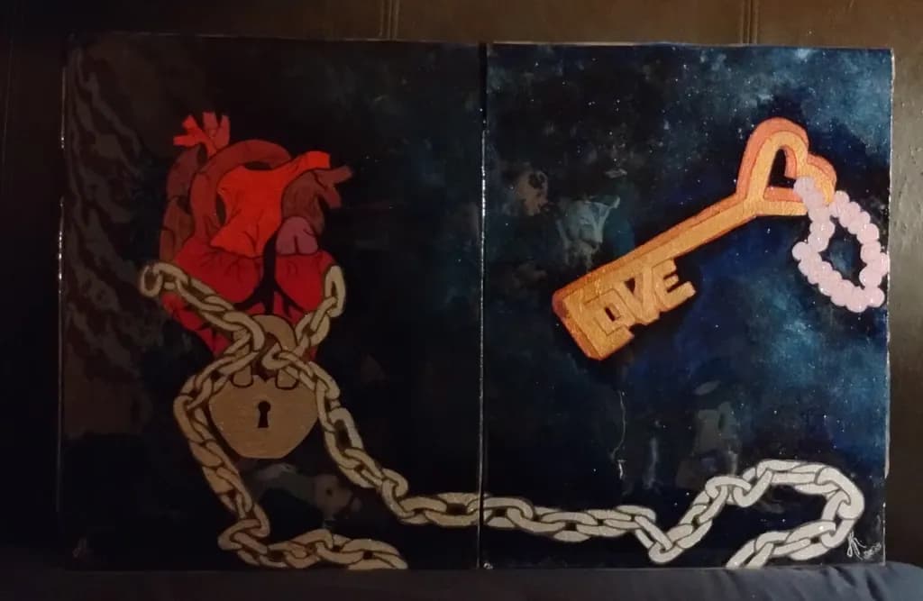 Bound Heart and Key