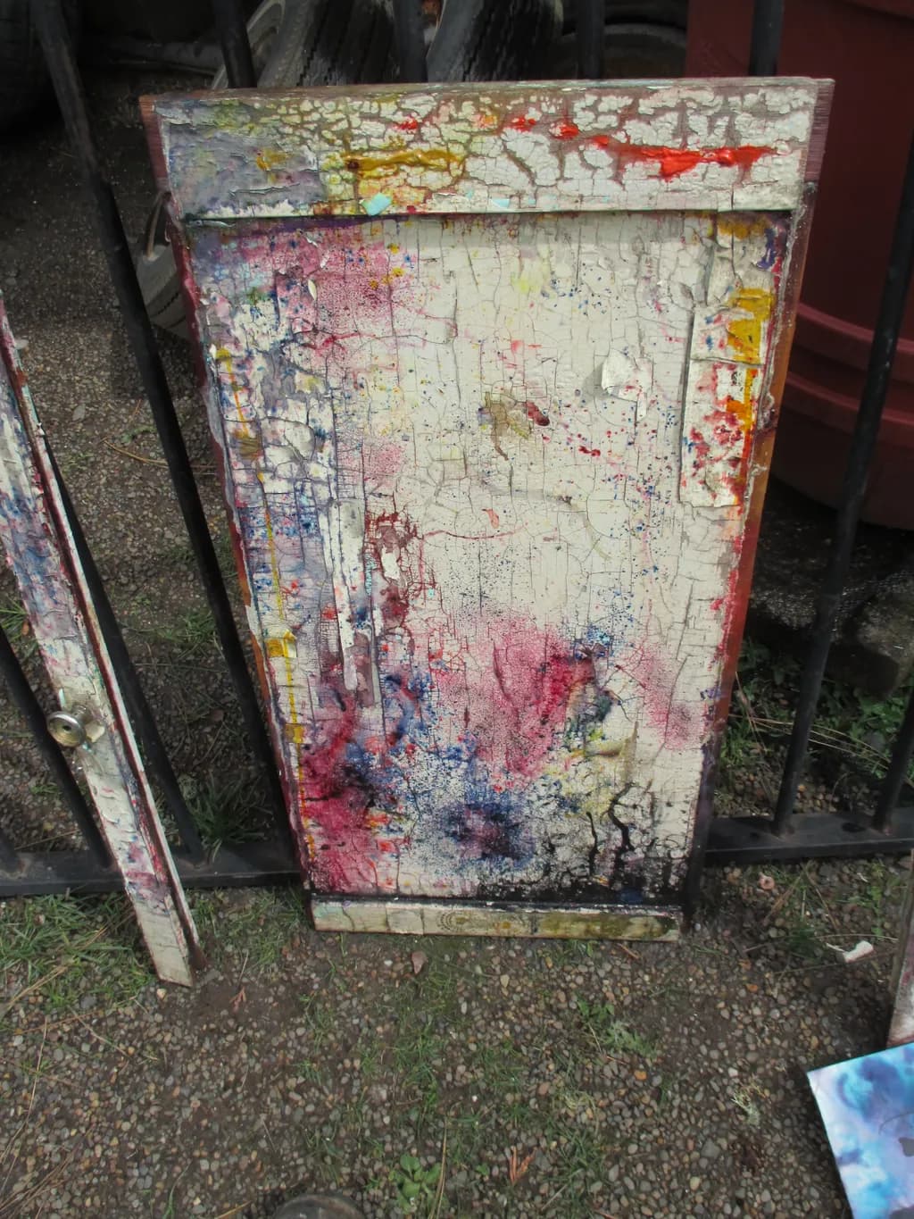 Painted Door Canvas