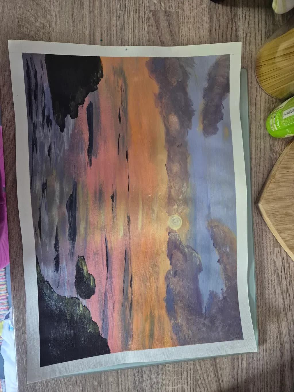 Sunset Over Water