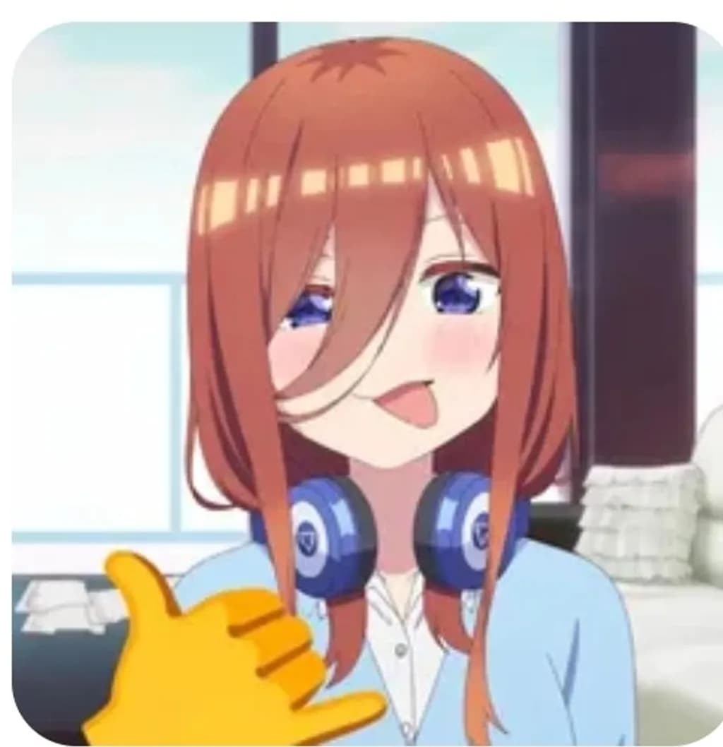 Listening Girl with Headphones