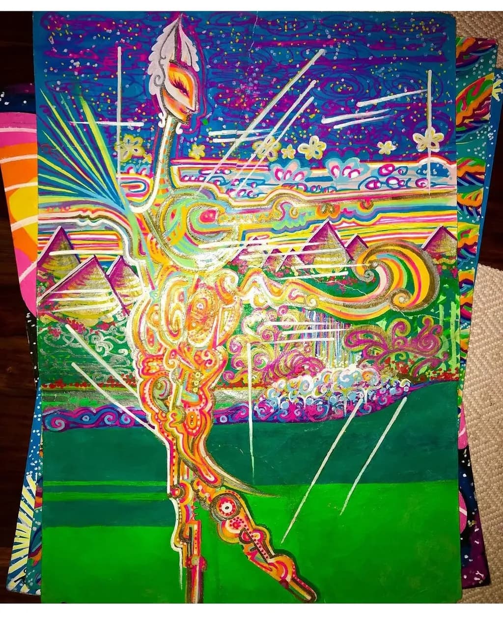 Abstract Inbound Figure