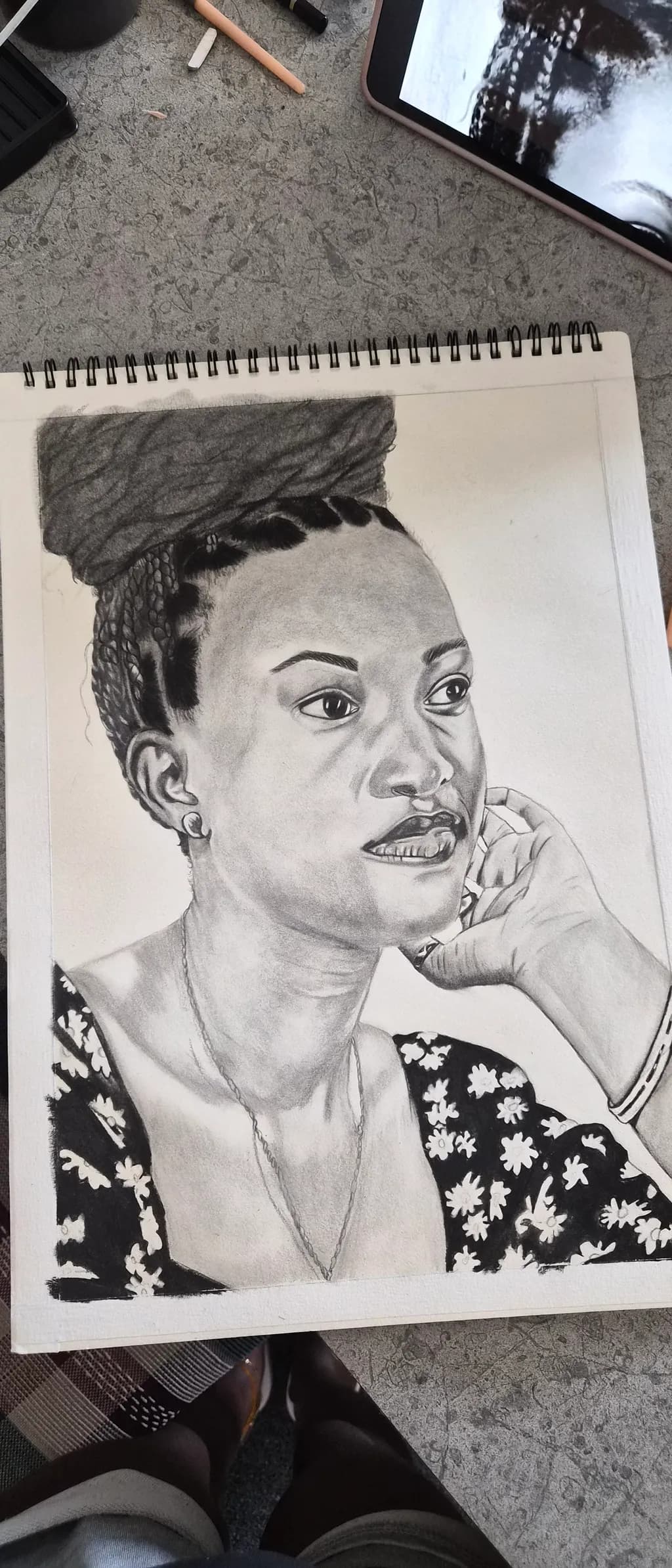 Contemplative Portrait