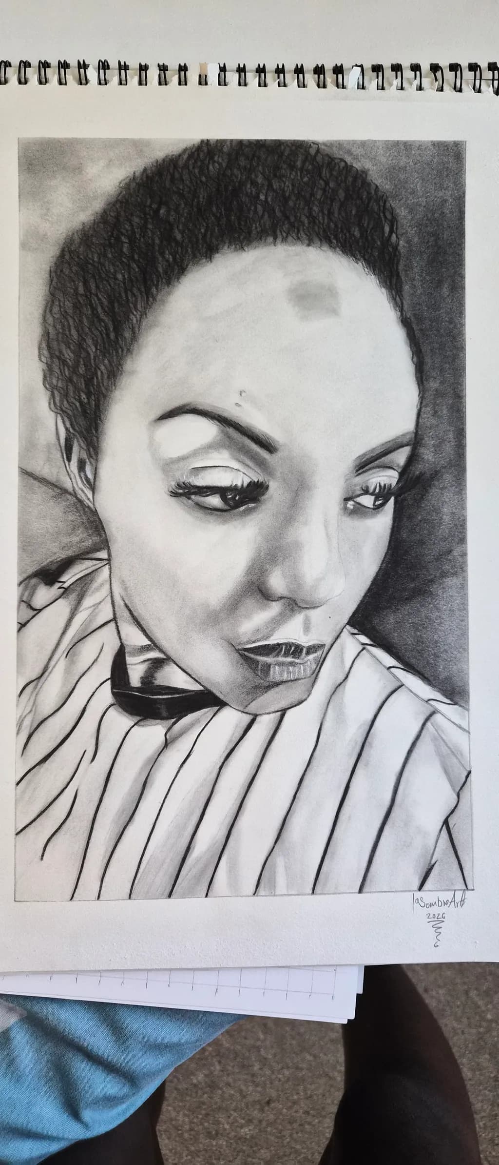 Striped Collar Portrait