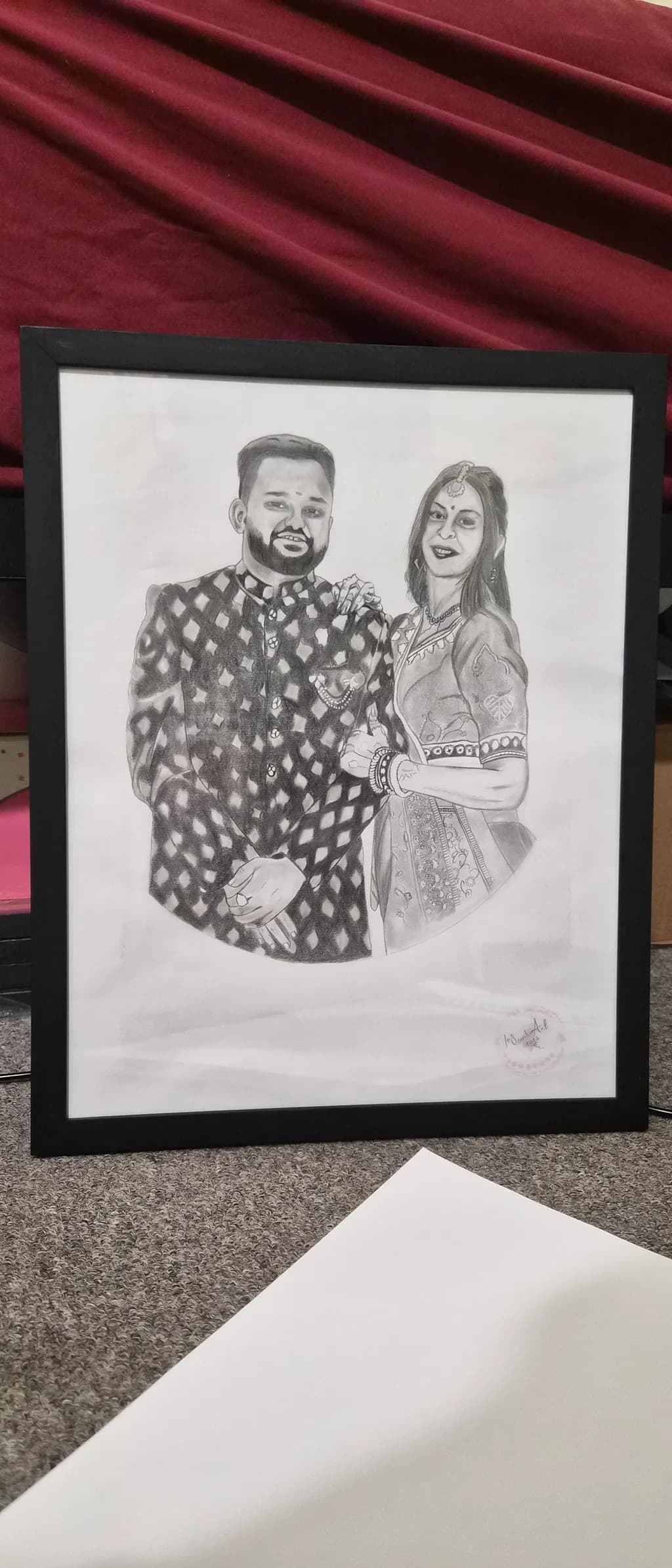 Traditional Couple Portrait