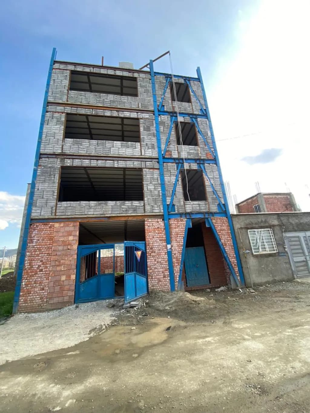 Blue Frame Building