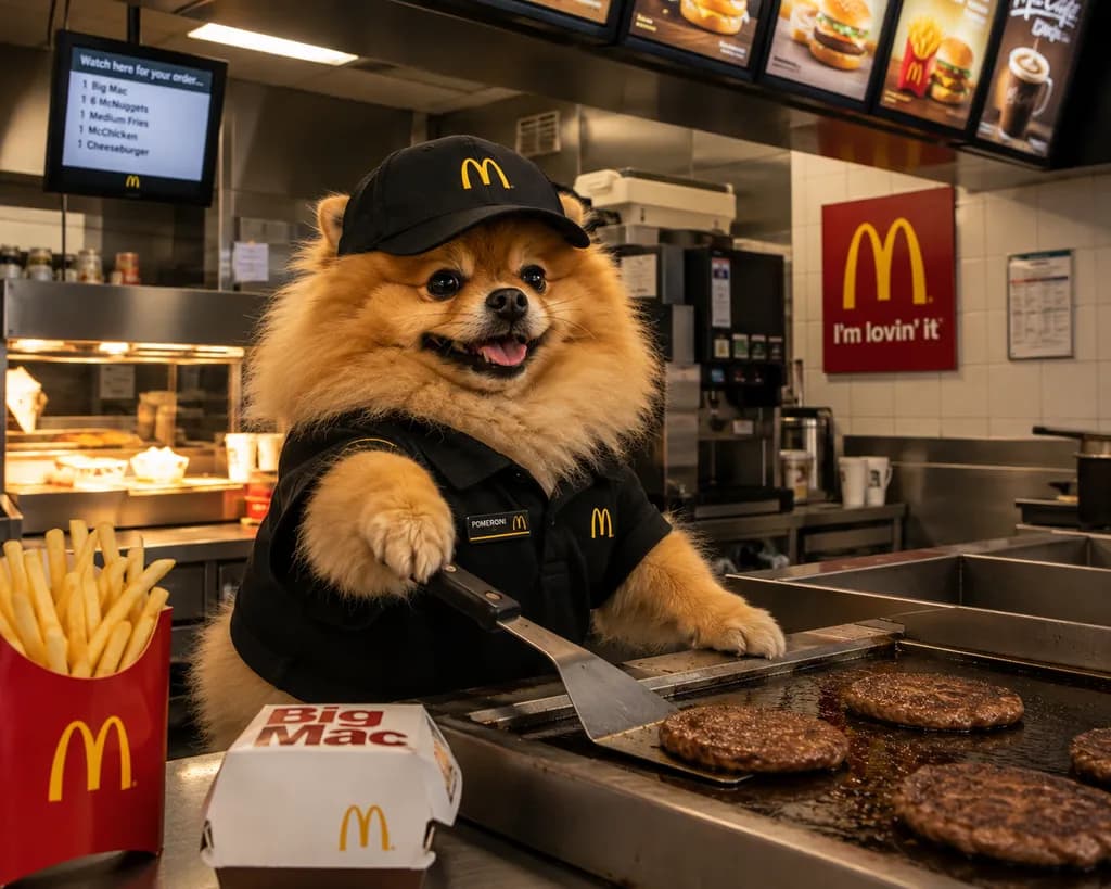 McBurger Grill Pomeranian