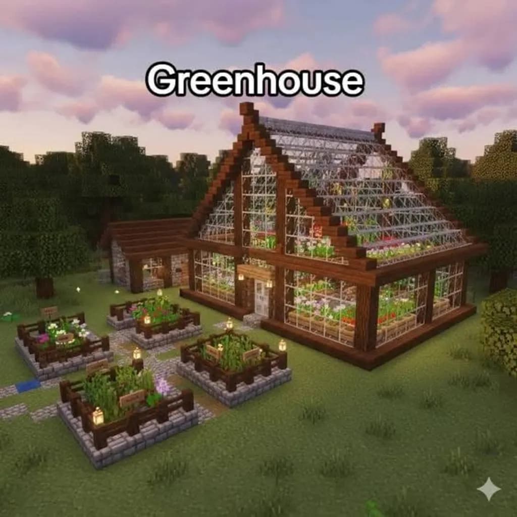 Minecraft Greenhouse